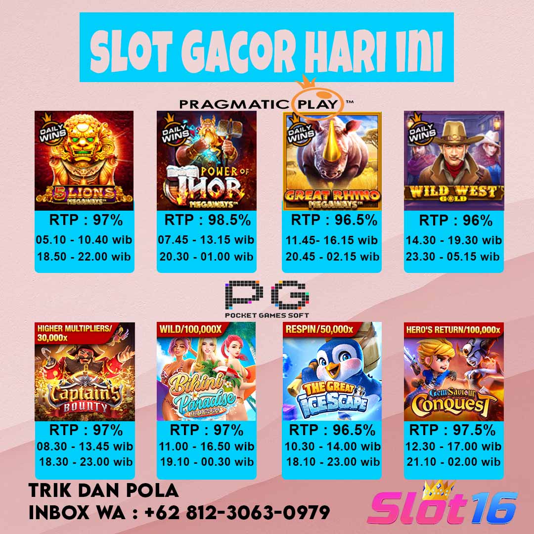 bocoran slot gacor terbaru 07 MARET slot16