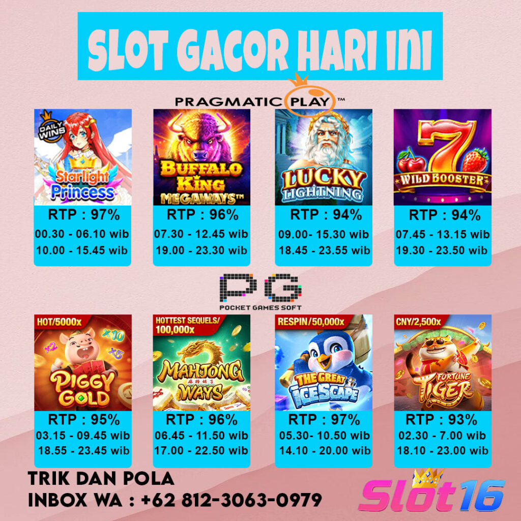BOCORAN SLOT GACOR TERBARU