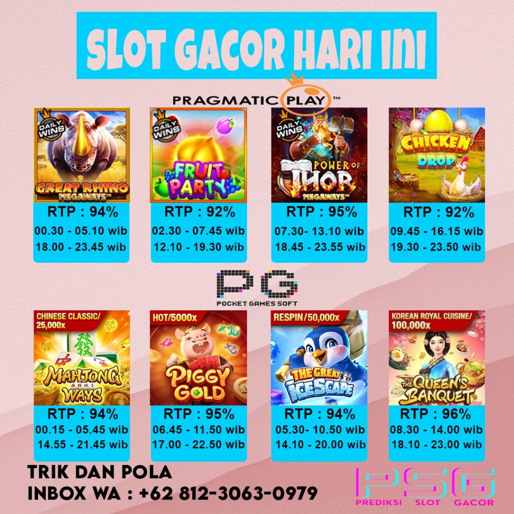 PREDIKSI SLOT GACOR HARI INI