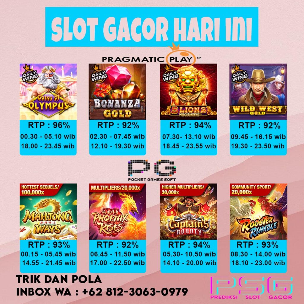 SLOT GACOR TERBARU HARI INI