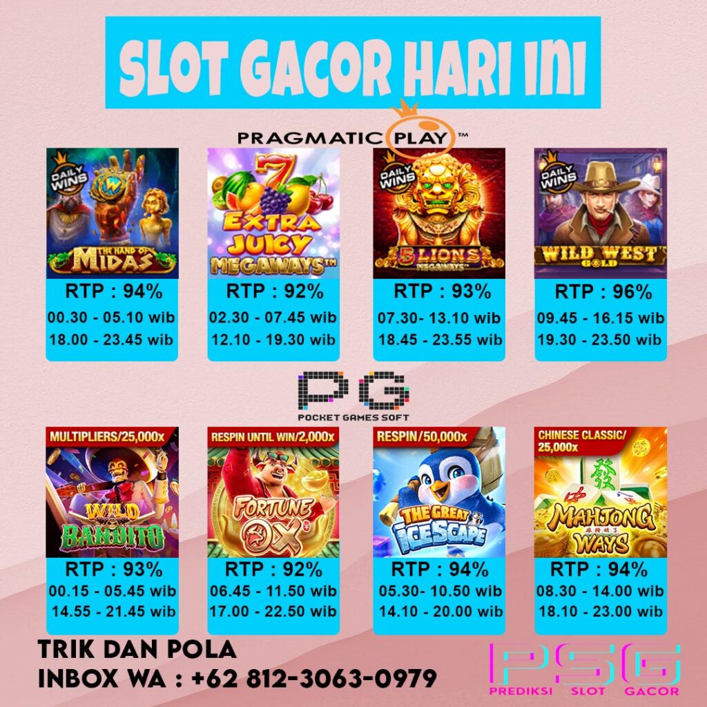 SLOT GACOR TERBARU HARI INI