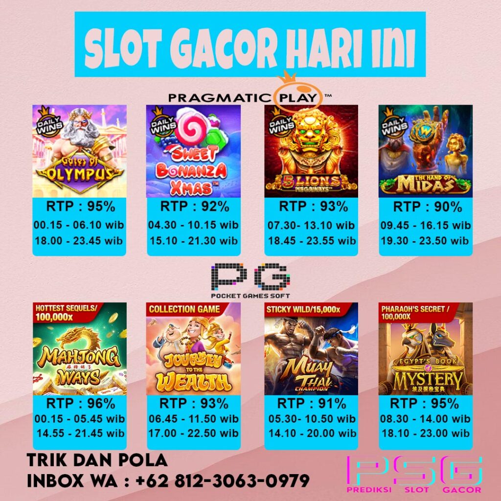 SLOT GACOR TERBARU HARI